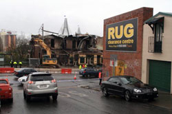 White Bay Hotel Demolition