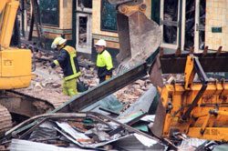 White Bay Hotel Demolition